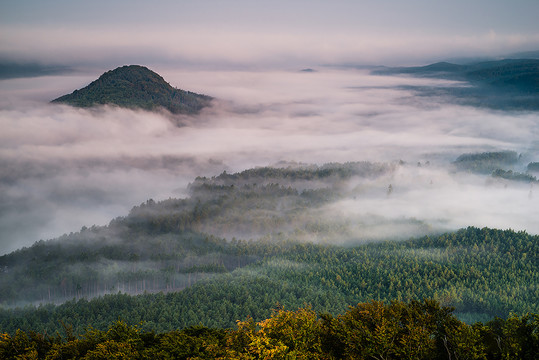 高山云海