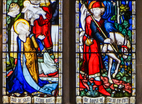 英国教堂花窗玻璃