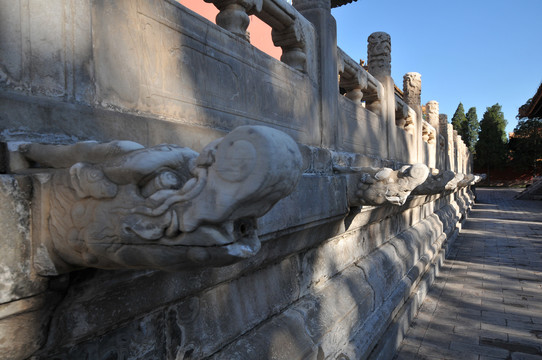 北京太庙享殿螭首