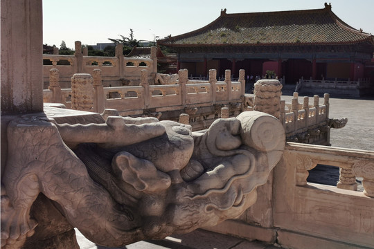 北京太庙螭首