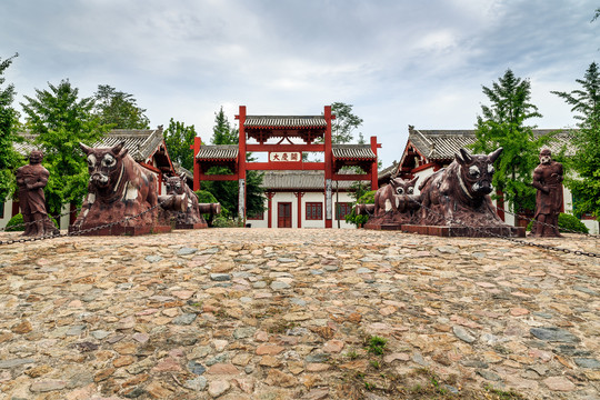 山西运城蒲津渡遗址