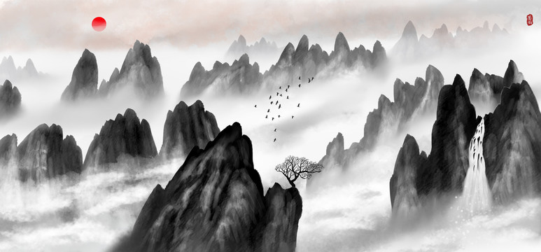 山水画