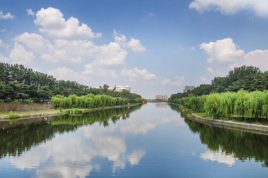 诸城扶琪河风景