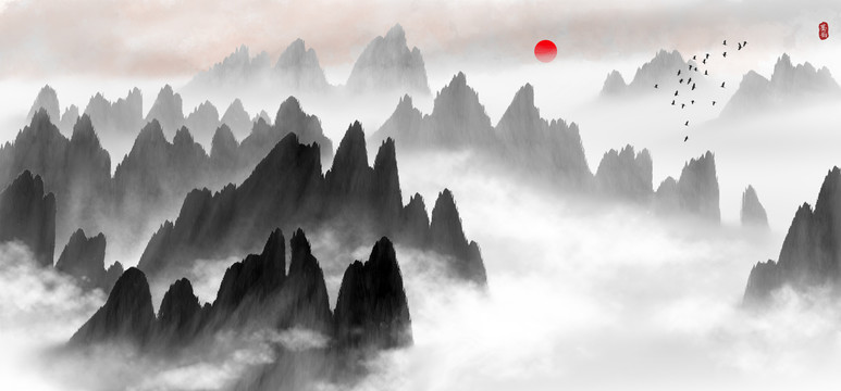 山水