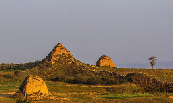 中国山西摩天岭风景区自然风光