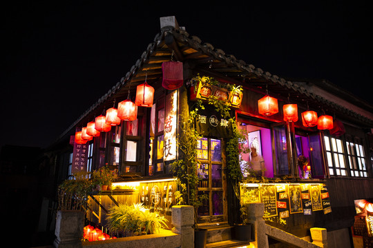 西塘古镇夜景