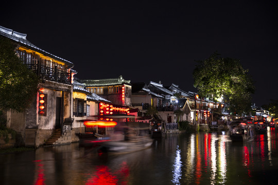 西塘古镇夜景