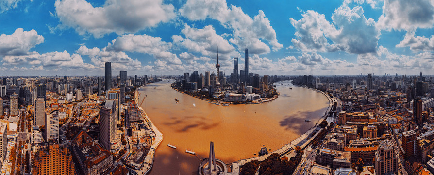 上海全景航拍