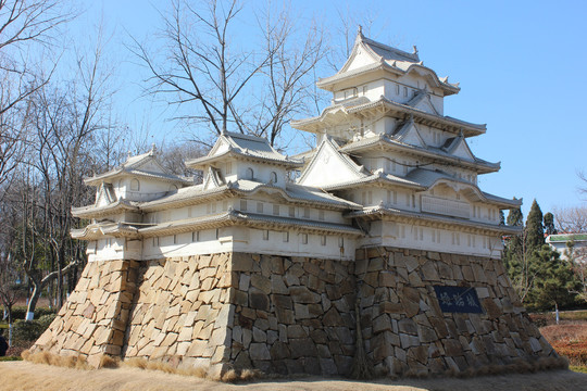 姬路城建筑雕塑