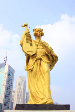 天津北安桥雕塑