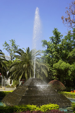 住宅小区中庭水景喷泉