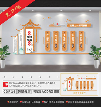 乡风文明文化墙