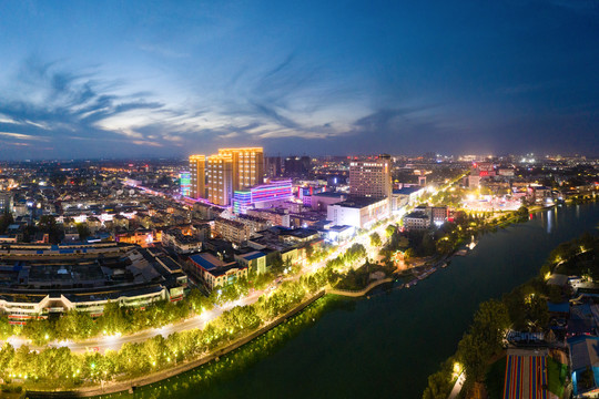 莱西城市夜景