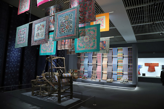 纺织品展厅