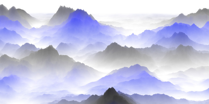 群山山水