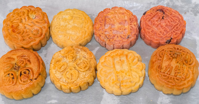 中秋月饼素材