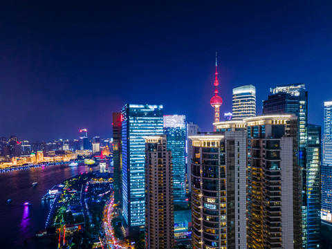 陆家嘴夜景