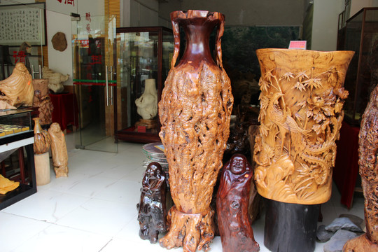 越南黄花梨木雕