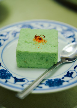 绿色米糕