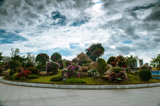 广西南宁青秀山叶子花园