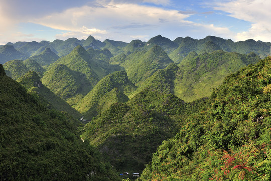 山区山地