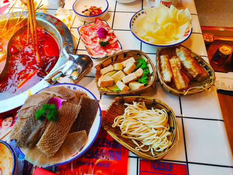 火锅菜品