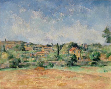 Paul.Cézanne贝尔维尤平原