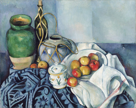 Paul.Cézanne苹果静物画