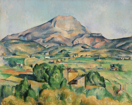 Paul.Cézanne圣维克托瓦山