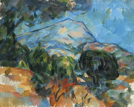 Paul.Cézanne圣维克托火山