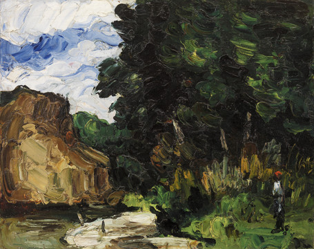 Paul.Cézanne河湾