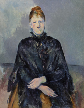 Paul.Cézanne塞尚夫人