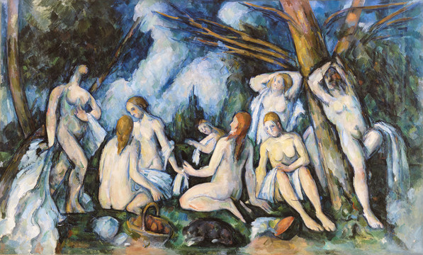 Paul.Cézanne大浴池