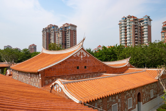 泉州风格的复古民居建筑