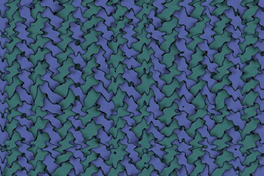 蓝绿色编织纹理抽象背景