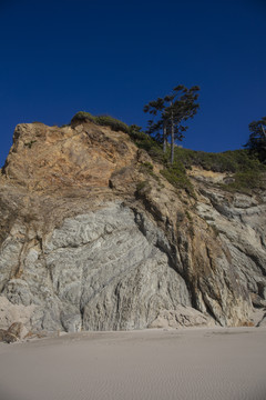 沉积岩褶皱地貌