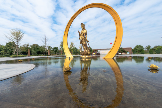 睢宁水月禅寺水月观音