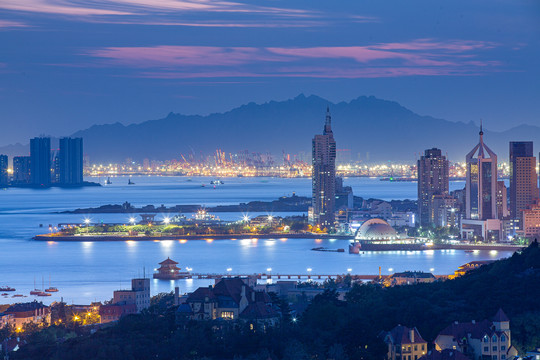 青岛夜景