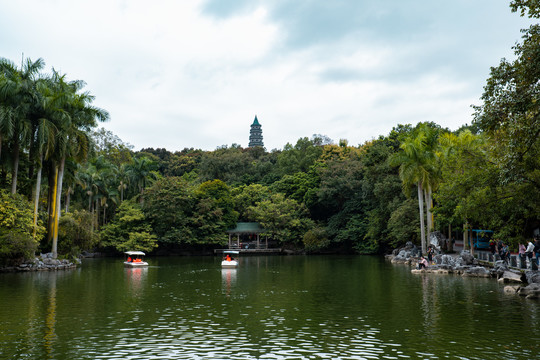 南宁青秀山龙象塔