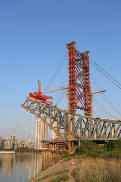 在建的汉江七桥