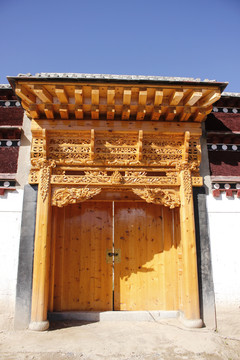 藏式门