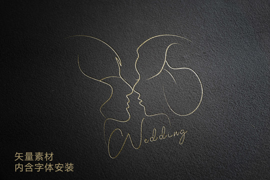 婚礼图形LOGO