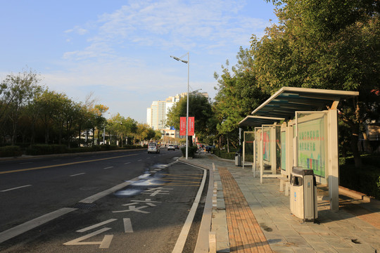 城市公交站