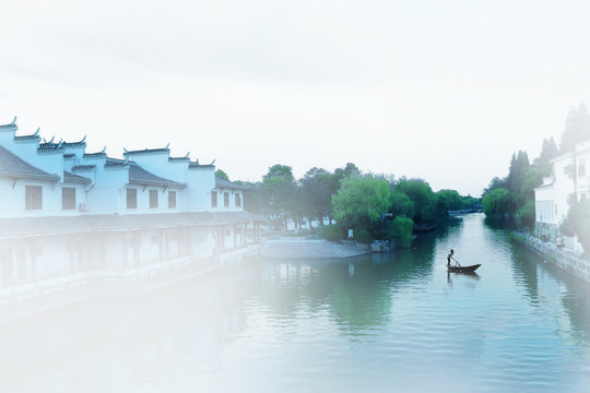 水墨江南