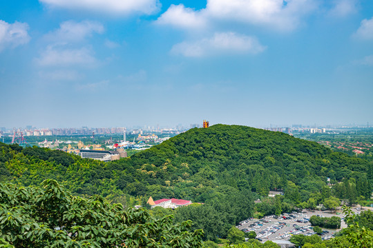 上海佘山国家森林公园景观风光