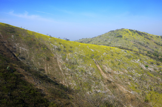 山坡山谷