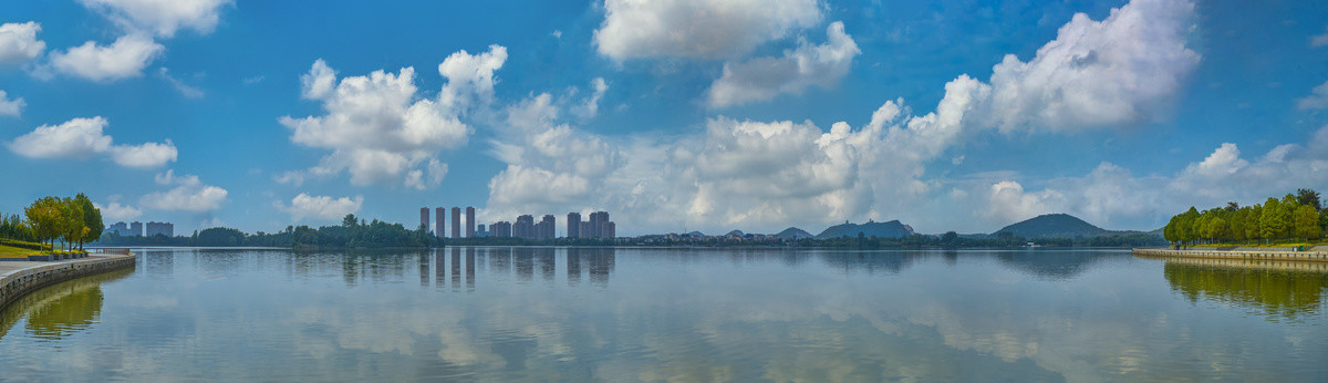 徐州大龙湖全景图