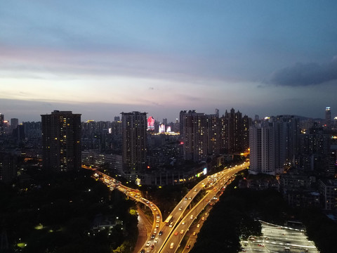 广州城市夜景