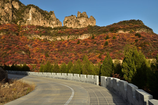 河北省石家庄市平山县沕沕水景区