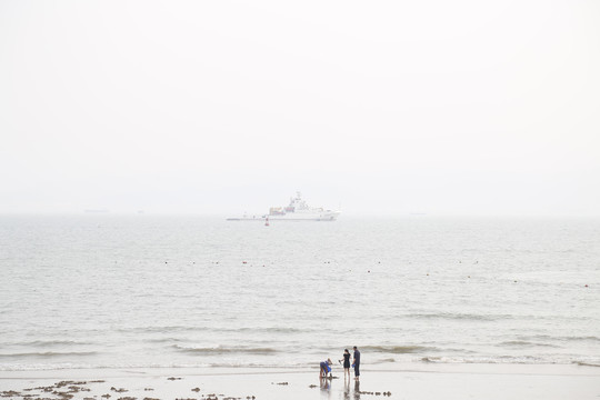 厦门海滩沙滩海边